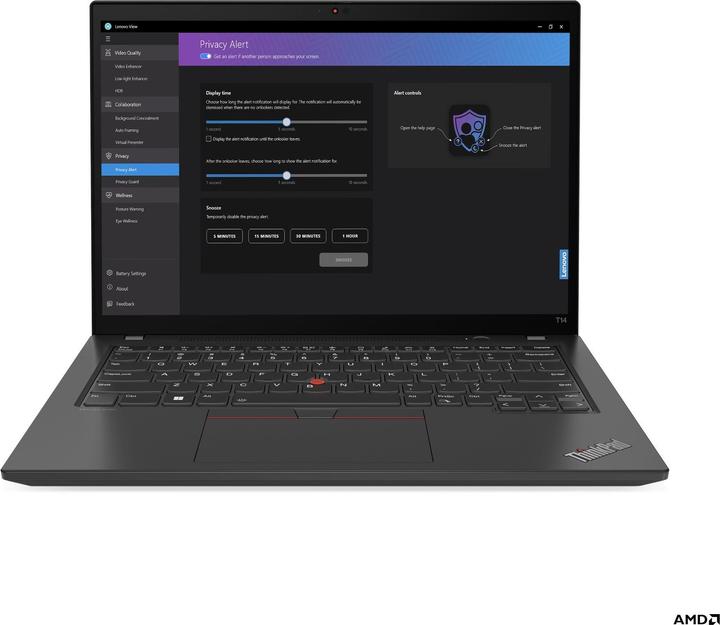 Produktbild Lenovo ThinkPad T14 Gen 4 (14", AMD Ryzen 7 Pro 7840U, 32 GB, 512 GB, DE)