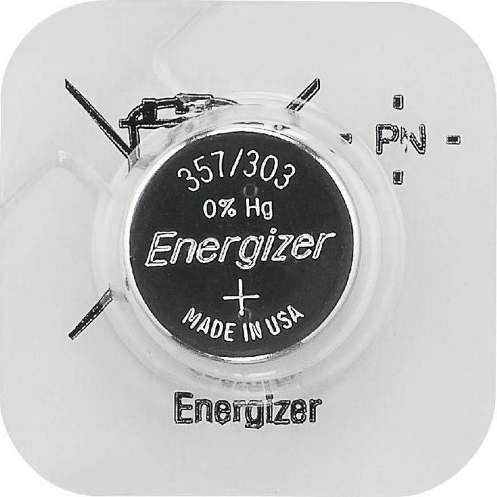 Image du produit Energizer Oxydes d'argent 357/303 (1 pcs, SR44, 150 mAh)