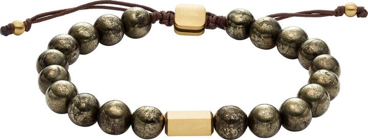 Fossil Armband JEWELRY (25 cm, Edelstahl, Farbstein)