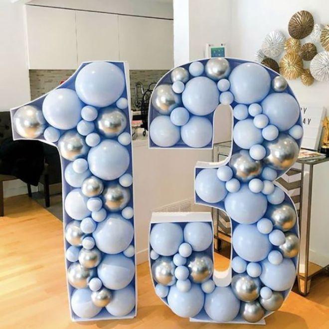 Produktbild MU Style Number Series DIY Ballon Rahmen (1 x)