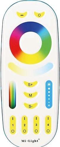 Actual product image Milight Radio remote control RGB+KW/WW 4-zones