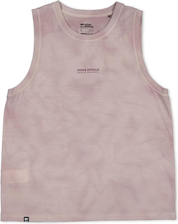 Mons Royale Icon Merino Air-Con Relaxed Tank Tie Dyed