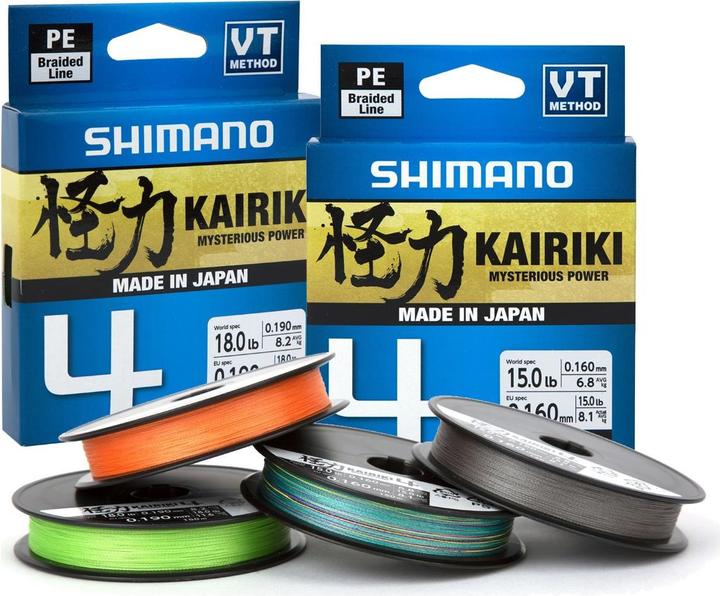 Actual product image Shimano Kairiki 4 (18 kg, 0.28 mm)