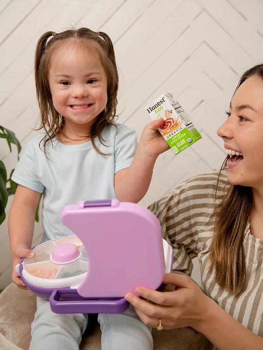 Actual product image GöBe Lunchbox for children with snack spinner