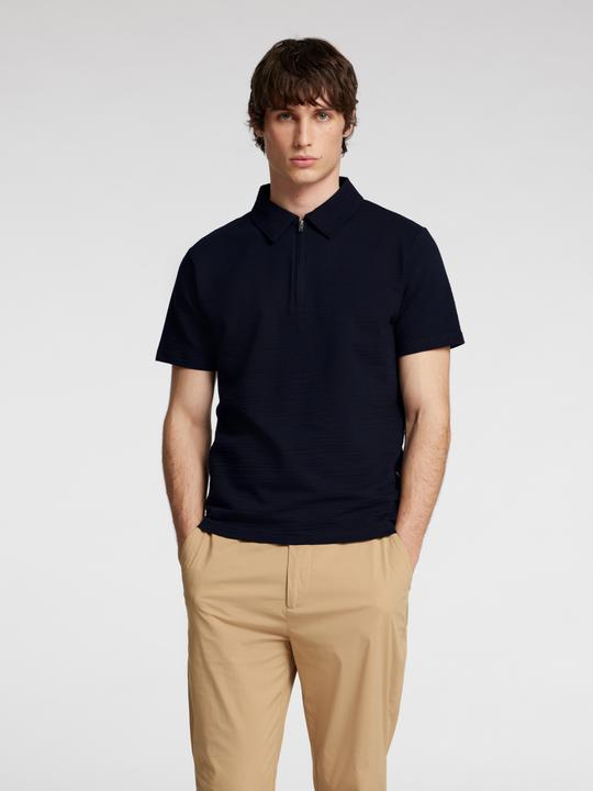 Actual product image Selected Homme Seersucker Polo shirt (S)