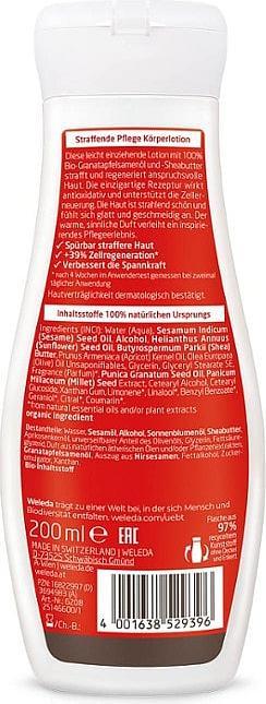Image du produit Weleda lait corps grenade raffermissant lot (Crème pour le corps, 200 ml)