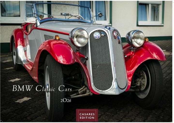 Produktbild BMW Classic Cars 2026 L 35x50cm (35 x 50 cm, Deutsch)