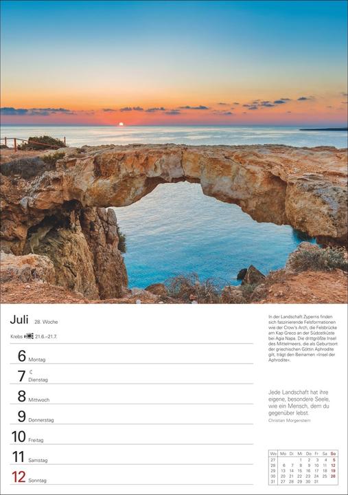 Actual product image Harenberg Mittelmeer Wochenplaner 2026 - Eine Reise in 53 Bildern (German)