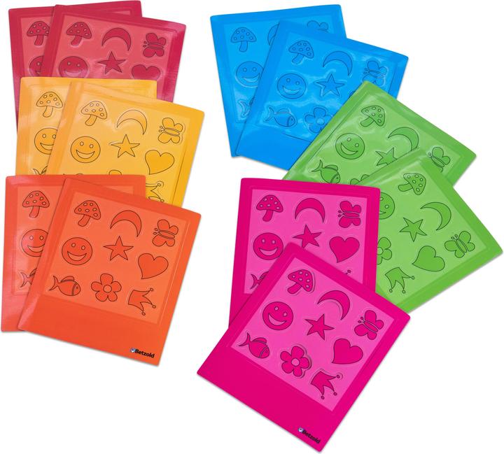 Produktbild Betzold Magnetische Bilderrahmen, 12 Stück mit Motiv-Magneten (12 x)