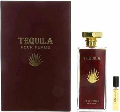 Actual product image Tequila Perfumes Tequila Pour Femme Red by Eau de Parfum Spray + Free.17 oz Mini EDP Spray 100 ml (Eau de parfum, 100 ml)
