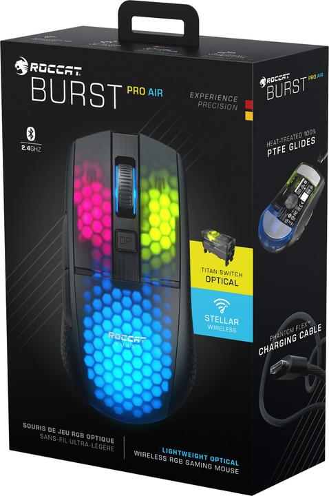 Actual product image Roccat Burst Pro Air (Wireless)
