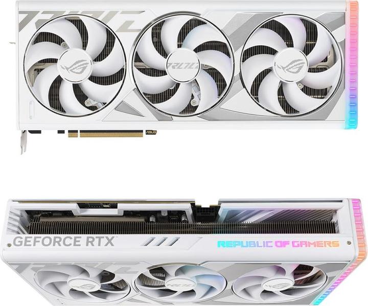 Image du produit ASUS ROG-STRIX-RTX4090-24G-WHITE,HDMI,DP,Active (24 Go)