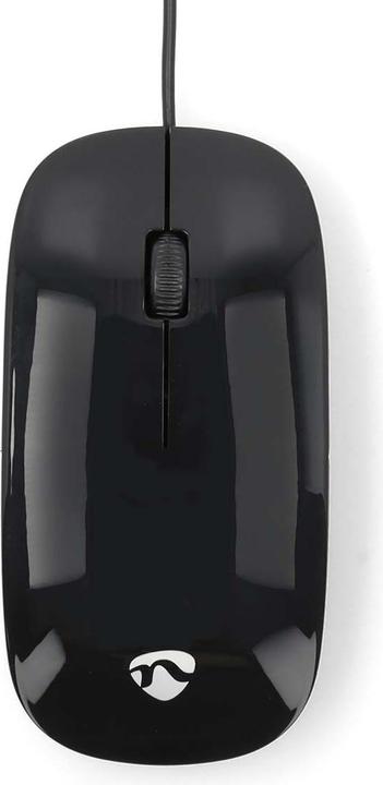 Actual product image Nedis Wired mouse | DPI: 1000 dpi | Number of buttons: 3 | Ambidextrous | 1.20 m | Silent mouse (Cable)