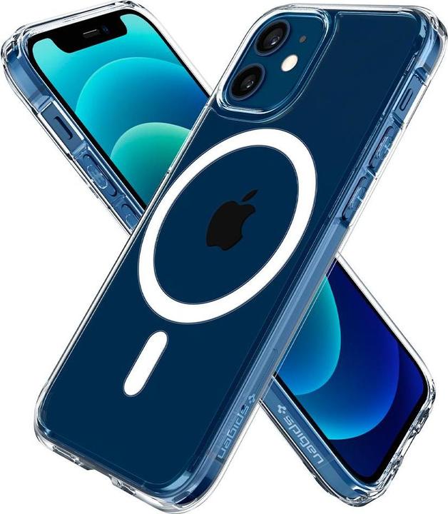 Produktbild Spigen Crong ULTRA HYBRID MAG SAFE IPHONE 12 MINI Baltas (Apple iPhone 12 mini)