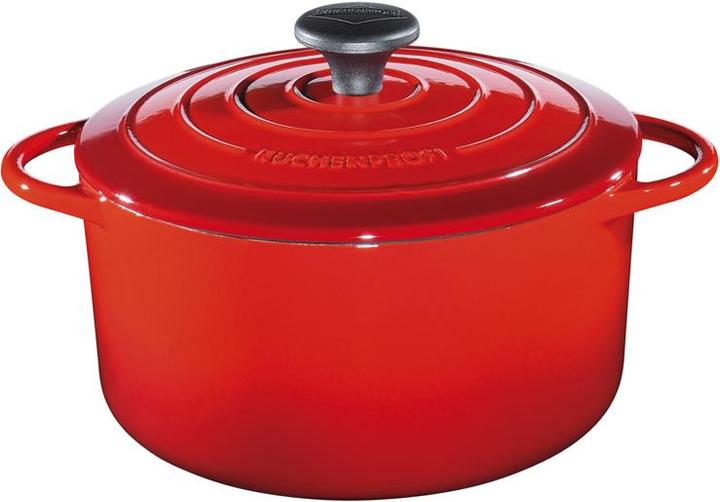 Küchenprofi Provence (24 cm, Bräter + Schmortopf, Gusseisen)