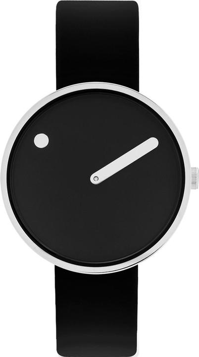 Image du produit Picto 34070-4114 Montre Femme Noir et Acier 34mm 5ATM (Montre analogique, 34 mm)