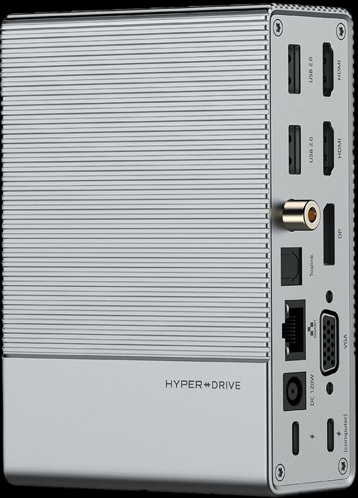 Hyperdrive Gen2 18-in-1 (USB-A, USB-C, 1 ports)