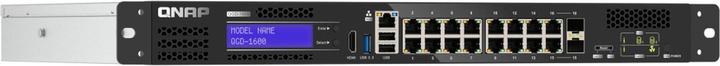 Actual product image QNAP QGD-1600: 16 1GbE ports with 2 RJ45 (16 Ports)