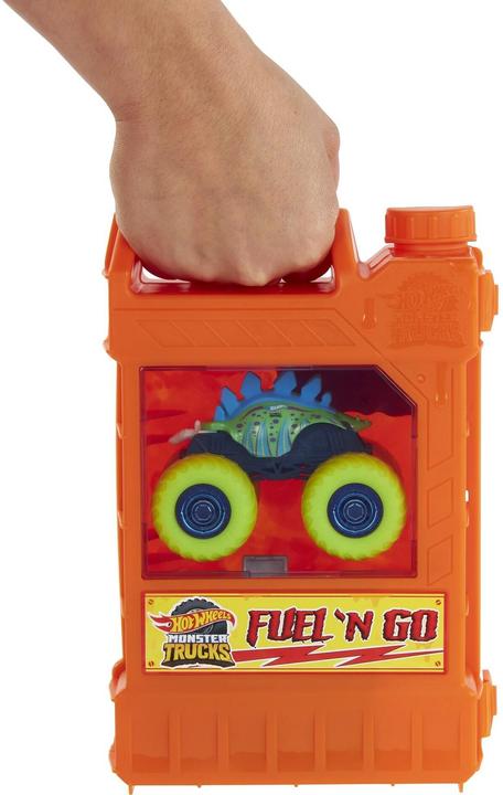 Produktbild Hot Wheels Monster Trucks Stunt N' Go Fossil Fuel Playset (EC)