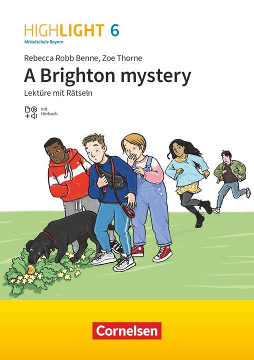 Produktbild Highlight, Mittelschule Bayern, 6. Jahrgangsstufe, A Brighton mystery, Lektüre, Mit Rätseln (Deutsch, Rebecca Robb Benne, 2024)