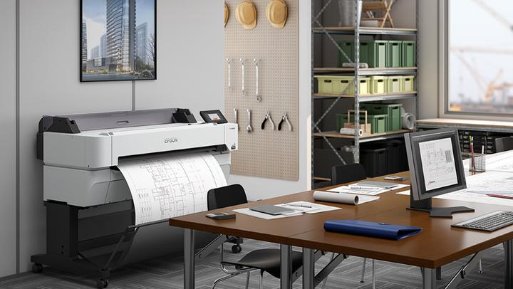 Actual product image Epson SureColor SC-T5400M (Ink, Colour)