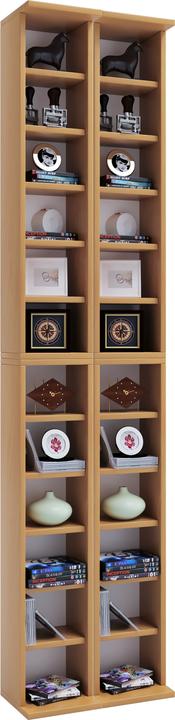 Produktbild VCM Holz CD DVD Stand Regal Almera (42 x 20 x 180 cm)