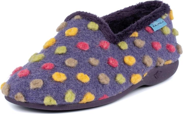 Actual product image Lunar Slippers Helix polka dot pattern (39)
