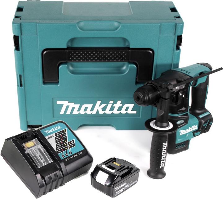 Produktbild Makita DHR 171 RG1J Akku Bohrhammer 18V 1,2J Brushless SDS Plus + 1x Akku 6,0Ah + Ladegerät + Makpac (Akkubetrieb)