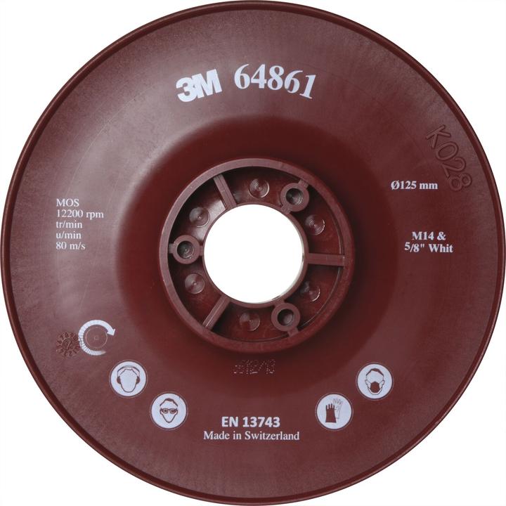 Actual product image 3M Backing pad Cubitron M14 (120)