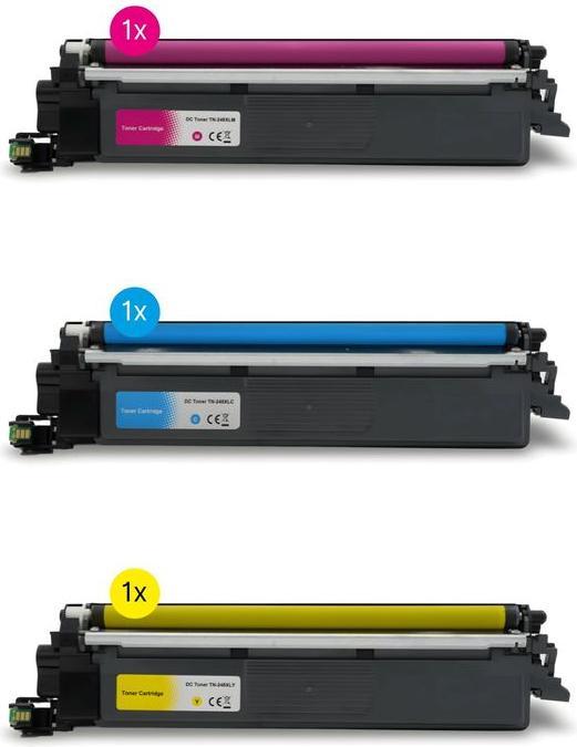 Produktbild Hermex Kompatibler Toner XL für Brother DCP-L3520CDW (CMYK)