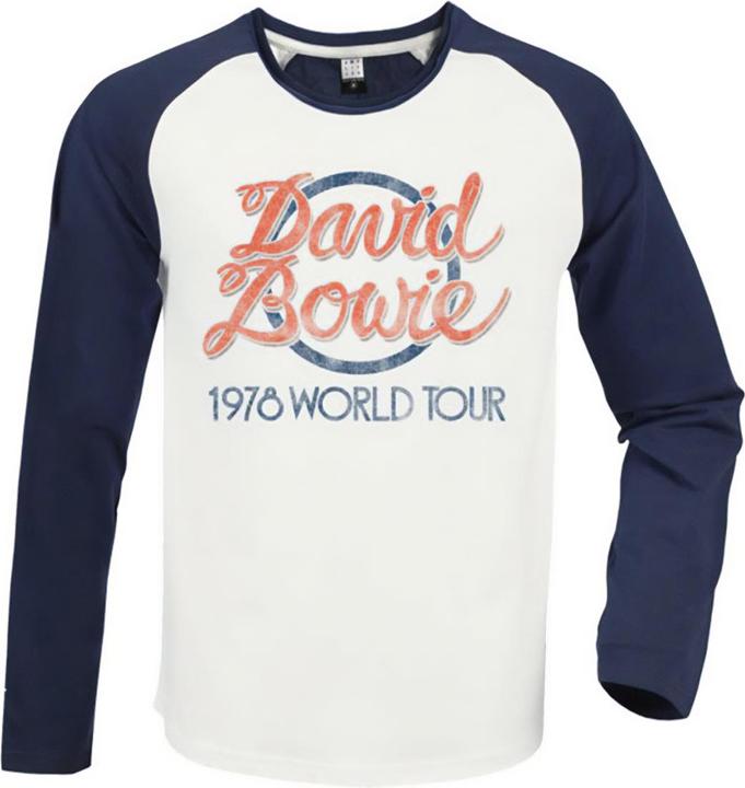 Immagine prodotto Amplified 1978 World Tour Maglietta David Bowie Adulto Unisex (S)