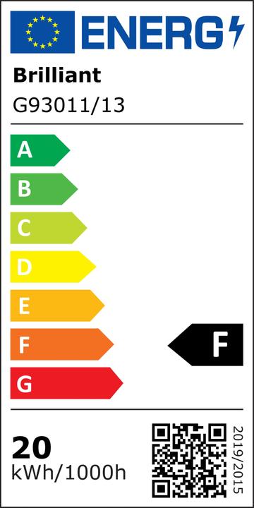 Energy Label Brilliant Rosanna (1650 lm)