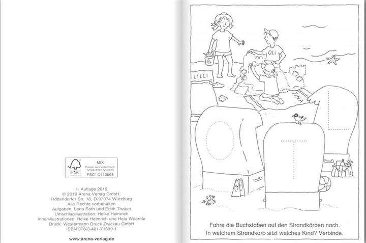 Produktbild Mein Lern- und Übungsblock Vorschule. Erste Zahlen- und Buchstabenspiele (Deutsch, Carola Schäfer, 2014)