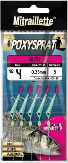 Produktbild Ragot poxysprat 5 hooks n°4 X8032602
