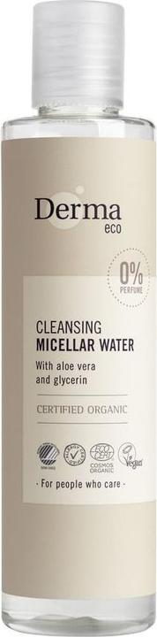 Actual product image Deroma DERMA Eco Cleansing Micellar Water płyn micelarny 200ml (Powder, 200 ml)