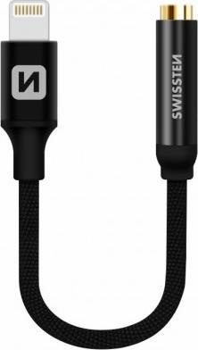 Productafbeelding Swissten Lightning / 3.5mm Audio Adapter (3,5 mm aansluiting, Bliksem)