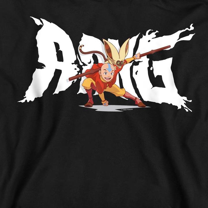Immagine prodotto Avatar: The Last Airbender Felpa Aang e Momo Adulto Unisex (M)