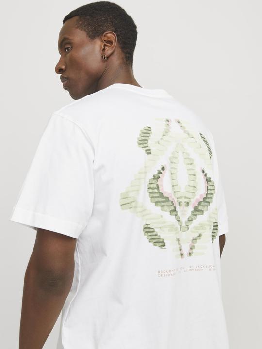 Actual product image Jack & Jones Rückenprint Rundhalsausschnitt T-shirt T-shirt (XS)