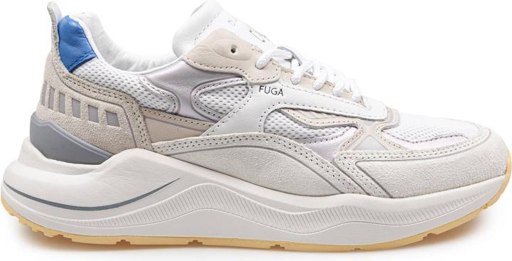 Image du produit D.a.t.e. D.a.t.e fuga sneakers in fabric and suede color white/sky (38)