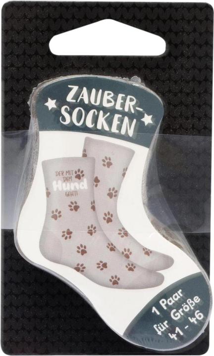 Produktbild Sheepworld Socken Der mit dem Hund Grösse 41 - 46, waschbar (40 Grad) (Einzelpack, 41 - 46)
