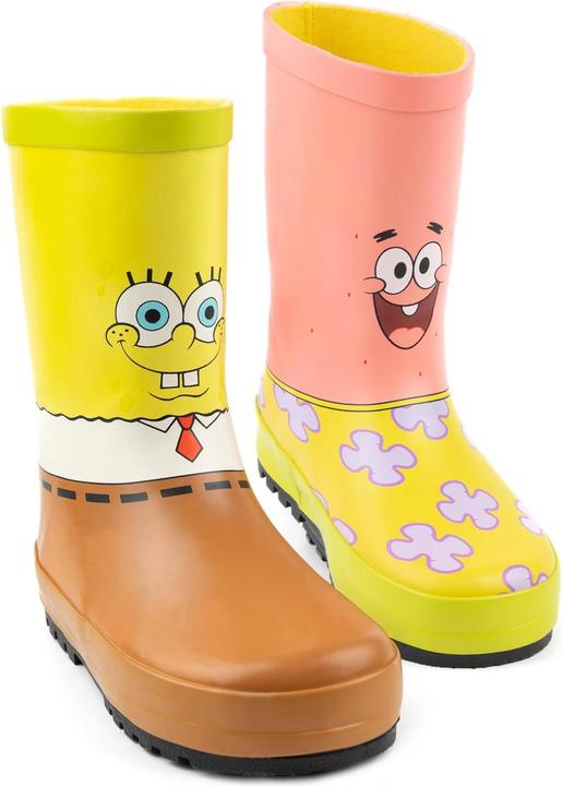 Spongebob Squarepants Childrens/Kids Character Garden Wellies