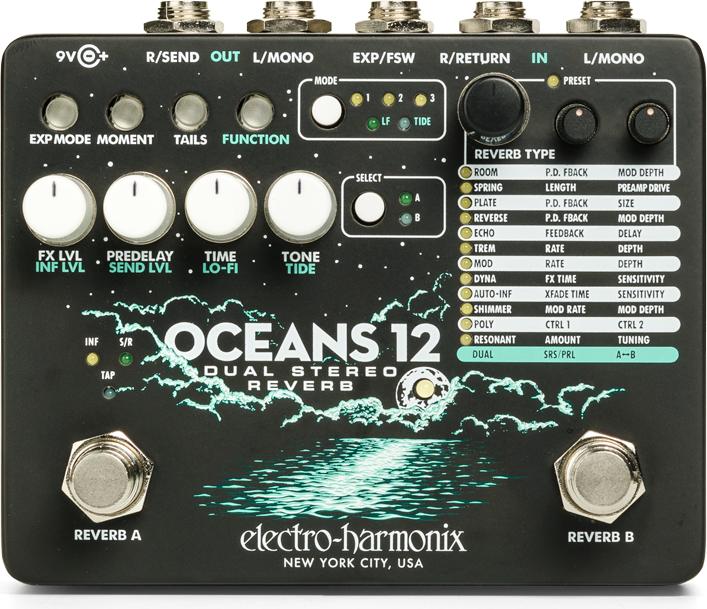 Actual product image Electro-Harmonix Oceans 12 (Guitar)