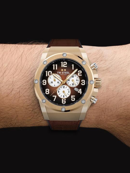 Actual product image TW-Steel ACE132 ACE Genesis Chronograph Limited Edition 44mm (Chronograph, 44 mm)