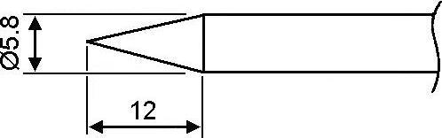 Actual product image Velleman Spare Bit For Vtsi60 (Spare)