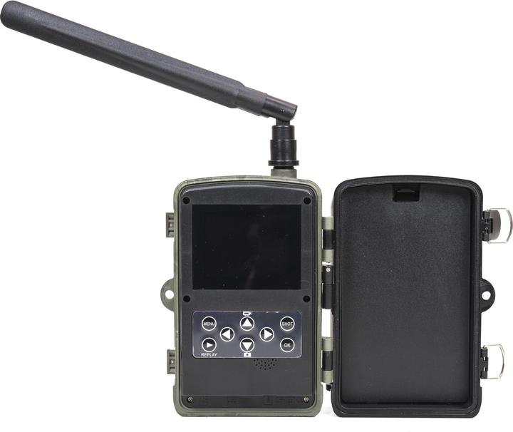 Produktbild PNI Hunting 845S Jagdkamera mit 4G LTE Internet und mitgeliefertem Akku, überträgt gleichzeitig 20 M