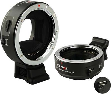 Actual product image Viltrox EF-NEX IV Adapter Ring Canon EOS Obj. Sony E/FE Body
