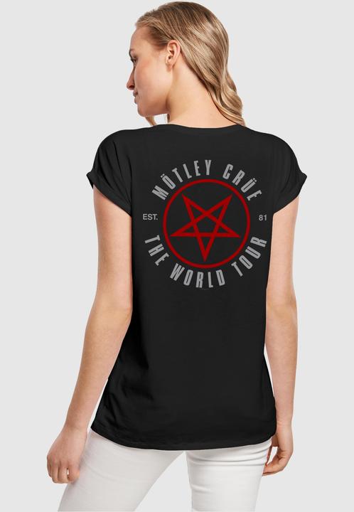 Immagine prodotto Merchcode Maglietta da donna Motley Crue - Bolt World Tour - 138531 (XL)