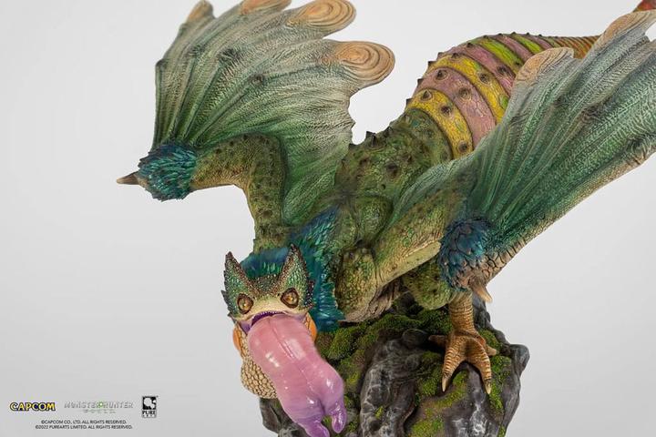 Actual product image Pure Arts Monster Hunter statuette 1/26 Moster Hunter World Pukei Pukei 45 cm