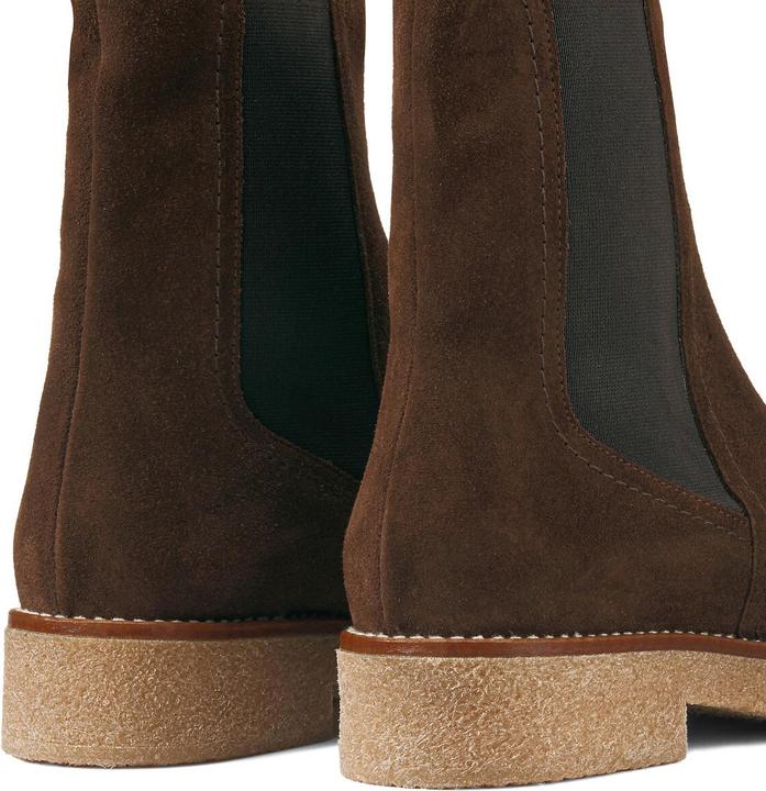 Produktbild La Redoute Collections Chelsea-Boots aus Veloursleder (41)
