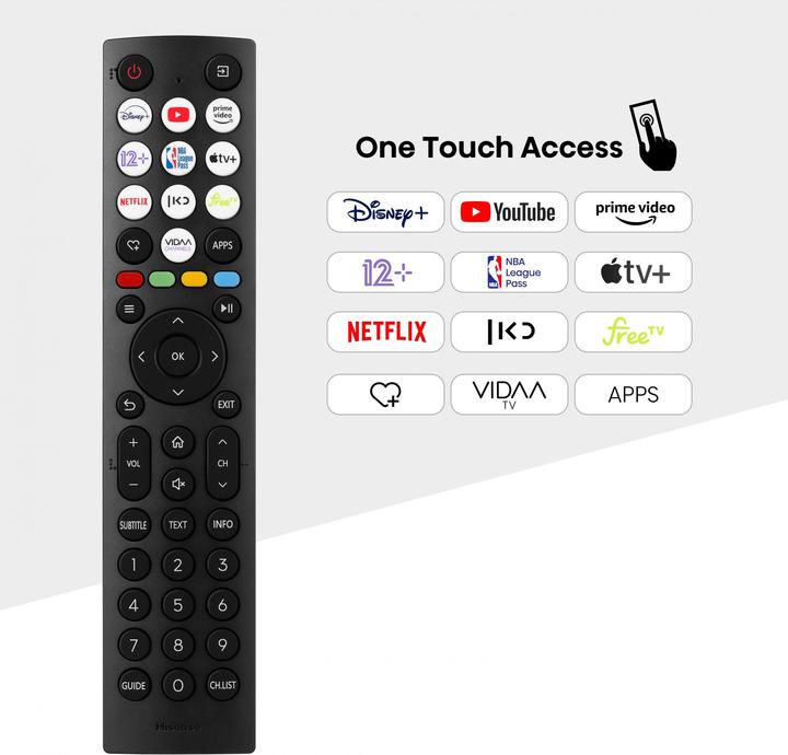 Actual product image Hisense TV 32A5NQ (32", A5N, QLED, Full HD, 2024)